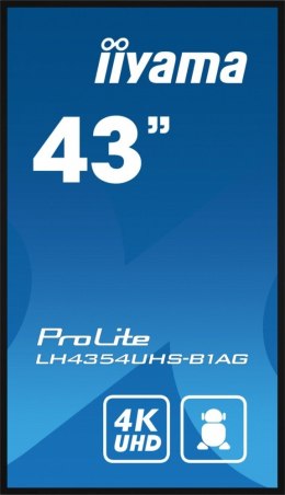 Monitor 43 cale LH4354UHS-B1AG 24/7, IPS, ANDROID.11, 4K, SDM, 2x10W