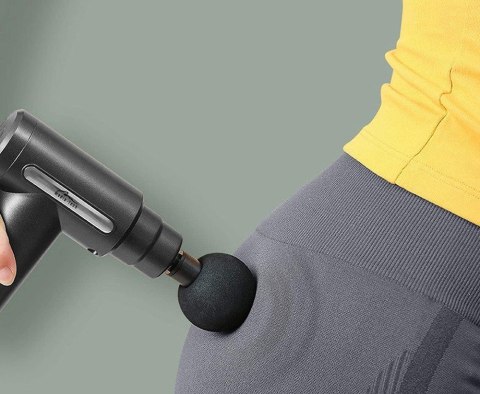 Pistolet do masażu (4 głowice) MASSAGE GUN MT6521 Pistolet do masażu (4 głowice) MASSAGE GUN MT6521