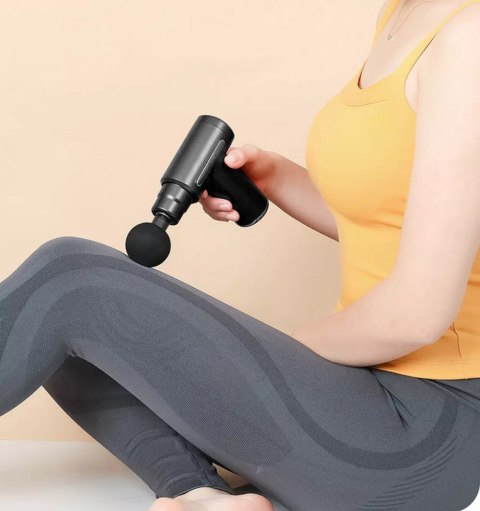 Pistolet do masażu (4 głowice) MASSAGE GUN MT6521 Pistolet do masażu (4 głowice) MASSAGE GUN MT6521
