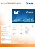 Monitor wielkoformatowy 85.6 cali TE8614MIS-B1AG INFRARED,50pkt,VA,4K,7H,WiFi,MIC,USB-C