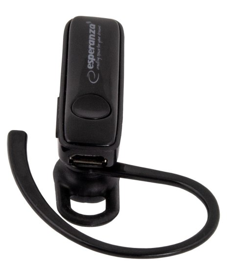 Słuchawka douszna bluetooth Celebes czarna Słuchawka douszna bluetooth Celebes czarna