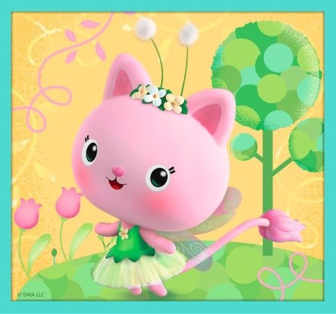 Puzzle 10w1 W świecie Gabi Gabby Dollhouse