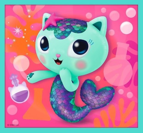 Puzzle 10w1 W świecie Gabi Gabby Dollhouse