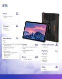 Tablet RT5 10.1 cali 8/256GB 11000 mAh pomarańczowy