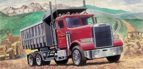 Model plastikowy Freightliner Heavy Dumper Truck 1/24 Model plastikowy Freightliner Heavy Dumper Truck 1/24