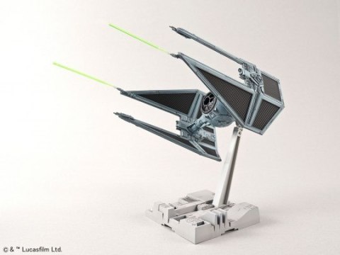 Model plastikowy Star Wars Bandai Tie Interceptor 1/72