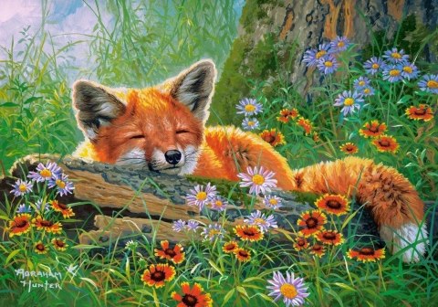 Puzzle 500 elementów Lis śpiący Puzzle 500 elementów Lis śpiący