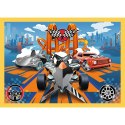 Puzzle 4w1 Hot Wheels pojazdy