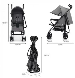 Wózek spacerowy TIK STONE GREY