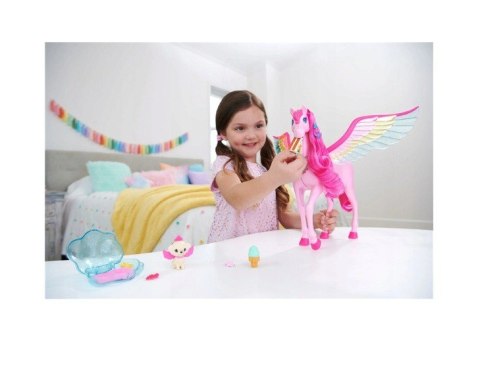 Figurka Barbie Szczypta Magii Pegaz Światła i dźwięki