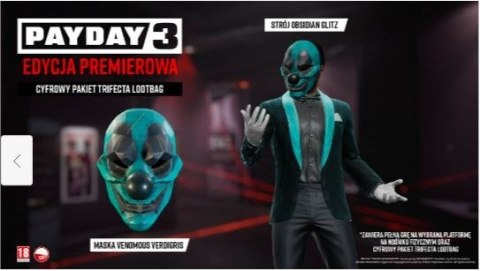 Gra Xbox Series X PAYDAY 3 Day One Edition Edycja Premierowa