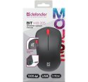 Mysz bezprzewodowa Silent Click Bit MB-205 RF 1200DPI 3P Czarna