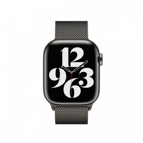 Bransoleta mediolańska w kolorze mocnego grafitu do koperty 41 mm Bransoleta mediolańska w kolorze mocnego grafitu do koperty 41 mm