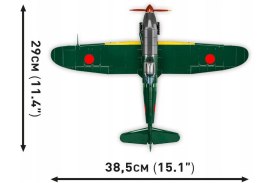 Klocki Historical Collection WWII KAWASAKI KI-61-I HIEN (TONY) 324K