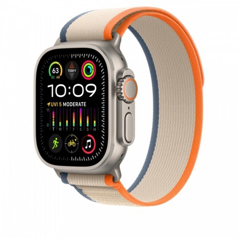 Opaska Trail w kolorze pomarańczowym/beżowym do koperty 49 mm - rozmiar S/M Opaska Trail w kolorze pomarańczowym/beżowym do koperty 49 mm - rozmiar S/M