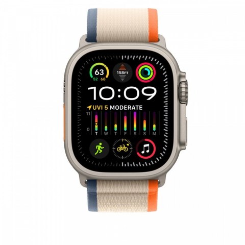 Opaska Trail w kolorze pomarańczowym/beżowym do koperty 49 mm - rozmiar S/M Opaska Trail w kolorze pomarańczowym/beżowym do koperty 49 mm - rozmiar S/M