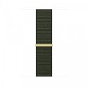 Opaska sportowa w kolorze cyprysowym do koperty 45 mm