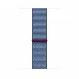 Opaska sportowa w kolorze zimowego błękitu do koperty 45 mm