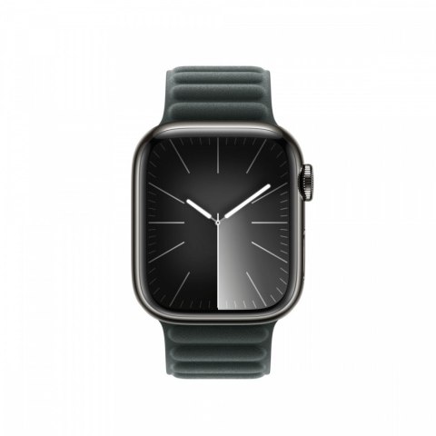 Pasek karbowany magnetyczny w kolorze wiecznej zieleni do koperty 41 mm - rozmiar S/M Pasek karbowany magnetyczny w kolorze wiecznej zieleni do koperty 41 mm - rozmiar S/M
