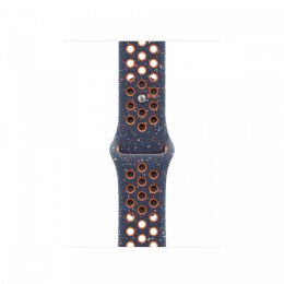 Pasek sportowy Nike w kolorze błękitnego płomienia do koperty 41 mm - M/L