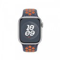 Pasek sportowy Nike w kolorze błękitnego płomienia do koperty 41 mm - S/M