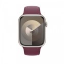 Pasek sportowy w kolorze rubinowej morwy do koperty 45 mm - rozmiar M/L