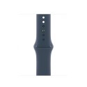 Pasek sportowy w kolorze sztormowego błękitu do koperty 41 mm - rozmiar S/M