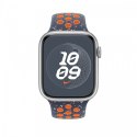 Pasek sportowy Nike w kolorze błękitnego płomienia do koperty 45 mm - M/L