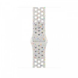 Pasek sportowy Nike w kolorze czystej platyny do koperty 45 mm - M/L