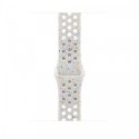 Pasek sportowy Nike w kolorze czystej platyny do koperty 45 mm - S/M