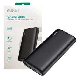 PB-Y37 Power Bank 20000mAh 65W 3xUSB PD 3.0 QC 3.0 LED