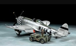Model plastikowy P-47D Thunderbolt Bubbletop + 1/4-Ton 4x4