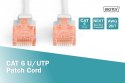 Patch cord U/UTP kat.6 PVC 10m szary