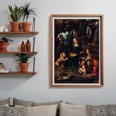 Puzzle 1000 elementów Leonardo The Virgin of the Rocks Puzzle 1000 elementów Leonardo The Virgin of the Rocks