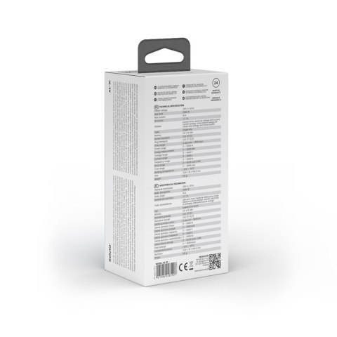 Watomierz, kalkulator energii z wyświetlaczem LCD, 16A, 3680W, AE-01 Watomierz, kalkulator energii z wyświetlaczem LCD, 16A, 3680W, AE-01