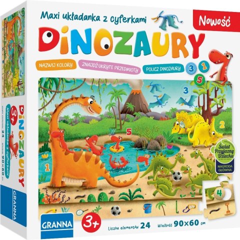 Gra Dinozaury Maxi