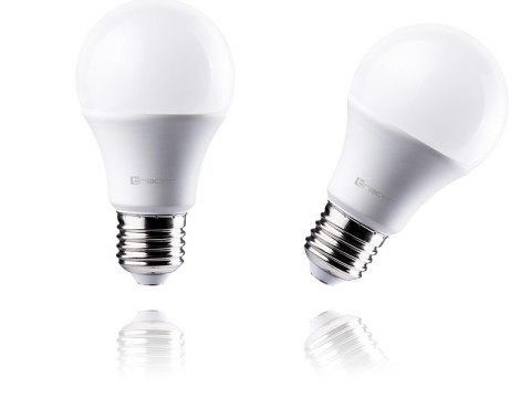Żarówka LED E27 9W=60W ciepła jasna 3000K, 2 pack