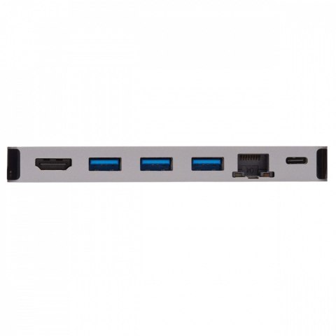 Stacja dokująca USB-C 4K HDMI, USB 3.2 Gen 1, koncentrator USB-A, GbE, karta pamięci, ładowanie PD 100 W, odłączany przewód U442