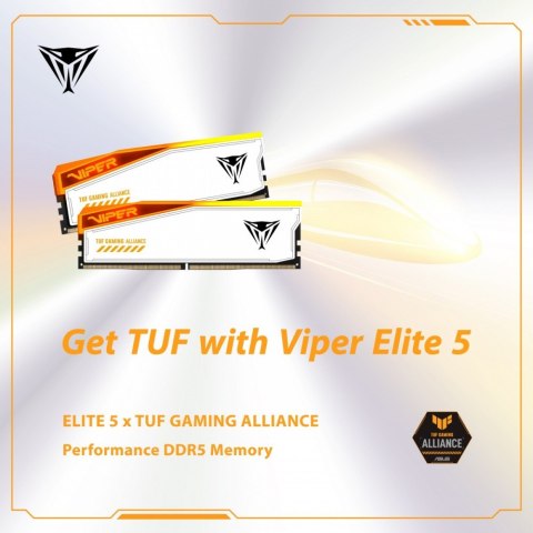 Pamięć DDR5 Viper Elite 5 RGB TUF 48GB/6000 (2x24GB) CL36 Pamięć DDR5 Viper Elite 5 RGB TUF 48GB/6000 (2x24GB) CL36