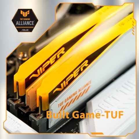 Pamięć DDR5 Viper Elite 5 RGB TUF 48GB/6000 (2x24GB) CL36 Pamięć DDR5 Viper Elite 5 RGB TUF 48GB/6000 (2x24GB) CL36