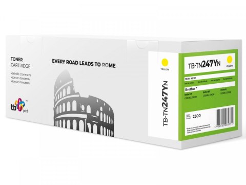 Toner do Brother TN247Y TB-TN247YN YE 100% nowy Toner do Brother TN247Y TB-TN247YN YE 100% nowy