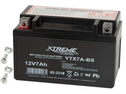 Akumulator AGM motocyklowy 12V 7Ah