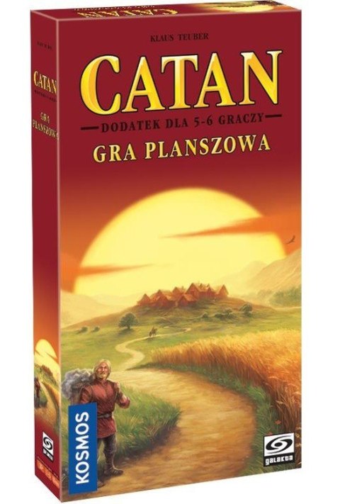 Gra CATAN - dodatek 5 i 6 gracz