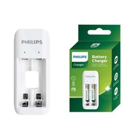 Ładowarka do akumulatorów + 2xAA 700mAh, kabel USB