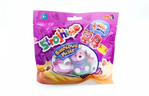 Figurki Strojnisie - Baśniowe Misie - 2-pak Księżniczka + Smok + strój Łabędzia