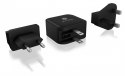 Ładowarka IB-PS103-PD 65 Watt 2x Type-C + 1x Type-A