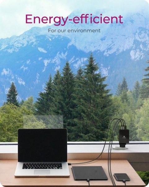 Ładowarka IB-PS104-PD 100 Watt 2 x Type-C + 2 x Type-A