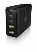 Ładowarka IB-PS104-PD 100 Watt 2 x Type-C + 2 x Type-A