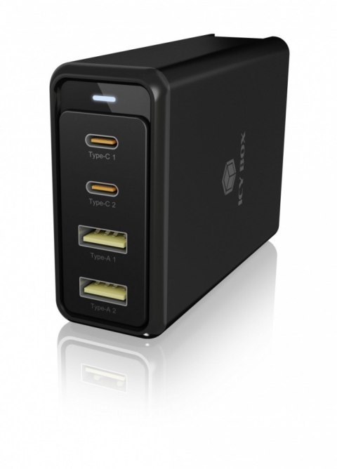 Ładowarka IB-PS104-PD 100 Watt 2 x Type-C + 2 x Type-A