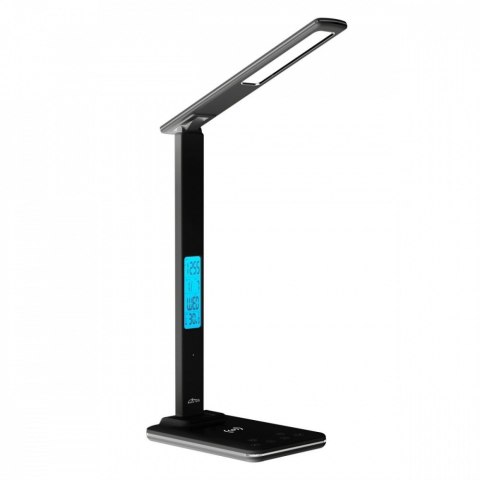 Lampa biurkowa LED z ładowarką indukcyjną LEDITOU MT222K (Czarna) Lampa biurkowa LED z ładowarką indukcyjną LEDITOU MT222K (Czarna)